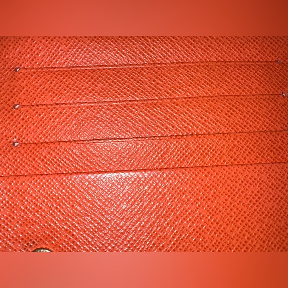 🧡🤍HOST PICK Beautiful Louis Vuitton Multicolor Insolite Wallet WhiteOrange🧡🤍 - Picture 12 of 17